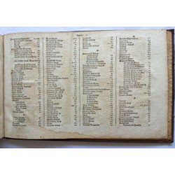 Johann Hübners Genealogische Tabellen, Erster Theil, 1725
