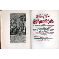 Herrliberger David, Neue und vollständige Topographie der Eydgenossenschaft