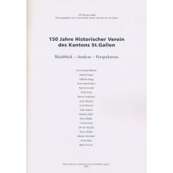 150 Jahre Historischer Verein des Kantons St.Gallen