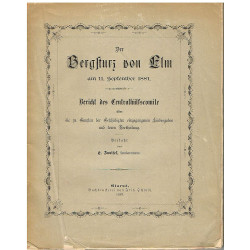 Der Bergsturz von Elm am 11. September 1881