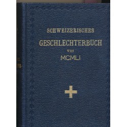 J.P. Zwicky von Gauen, Schweizerisches Familienbuch 1951, 8. Jahrgang