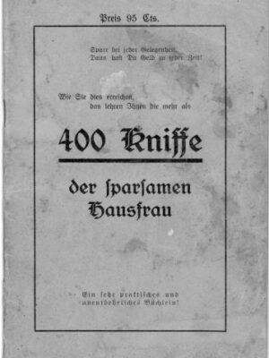 400 Kniffe der sparsamen Hausfrau