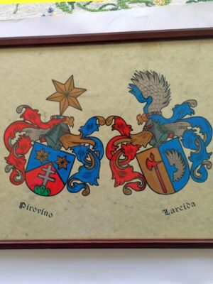 Allianz-Familienwappen PIROVINO - LAREIDA
