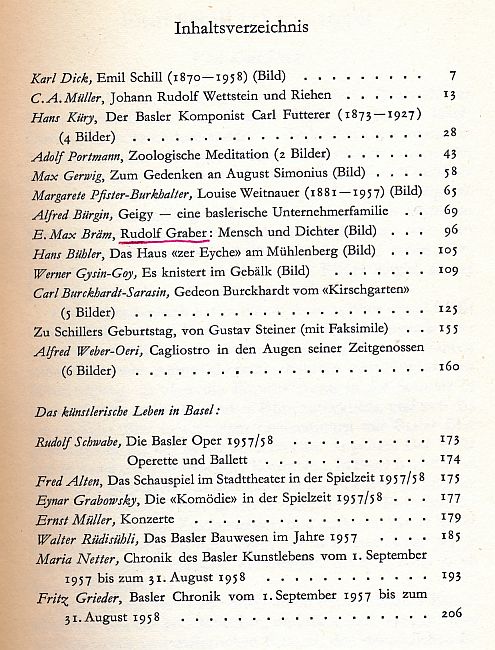 Basler Jahrbuch 1959 – Bild 2