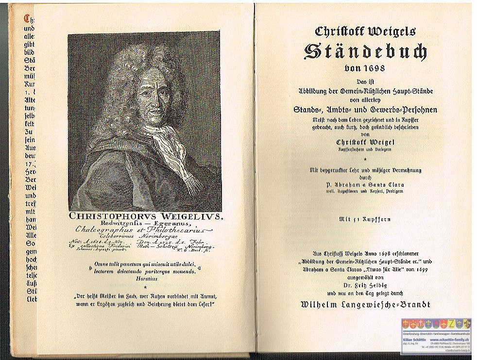 Christoff Weigels Ständebuch von 1698 – Bild 2
