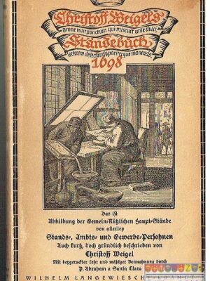 Christoff Weigels Ständebuch von 1698