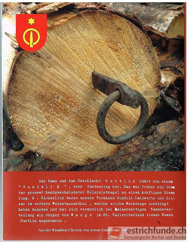 Familie Guntlin von Wangen 1513 - 2013 – Bild 2