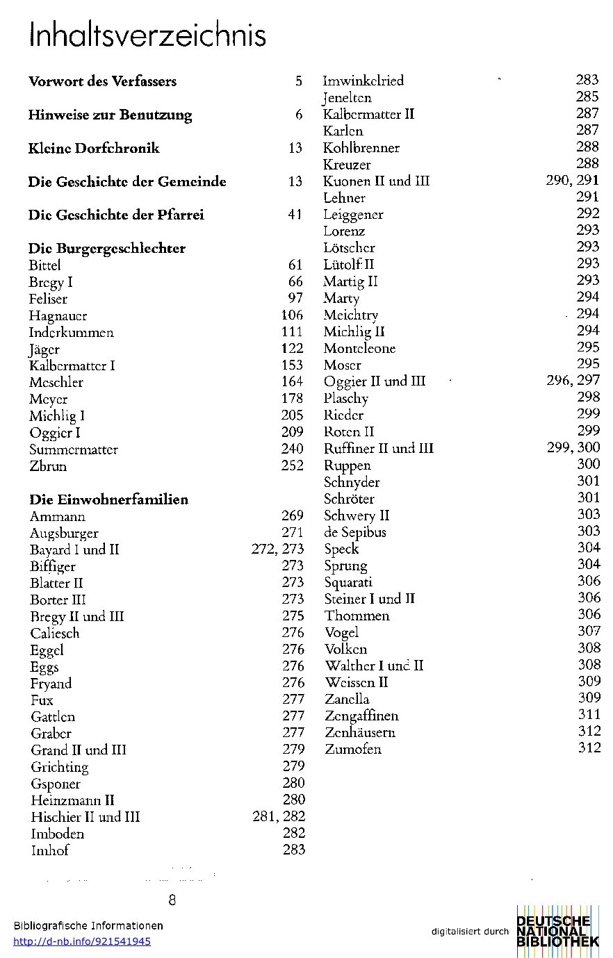 Familienchronik Turtmann, Wilhelm Meyer, Rotten Verlag – Bild 3