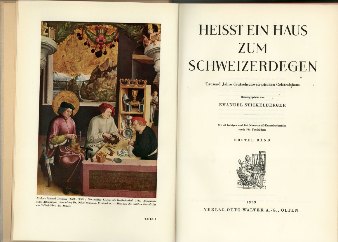 Heisst ein Haus zum Schweizerdegen, Emanuel Stickelberger – Bild 2