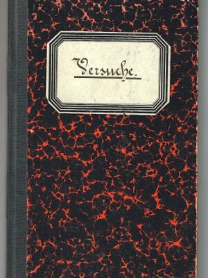 Journal über Laborversuche zur Schmelzkäseherstellung Gerber Käse ab 21. Nov. 1919 bis 28. Nov. 1925