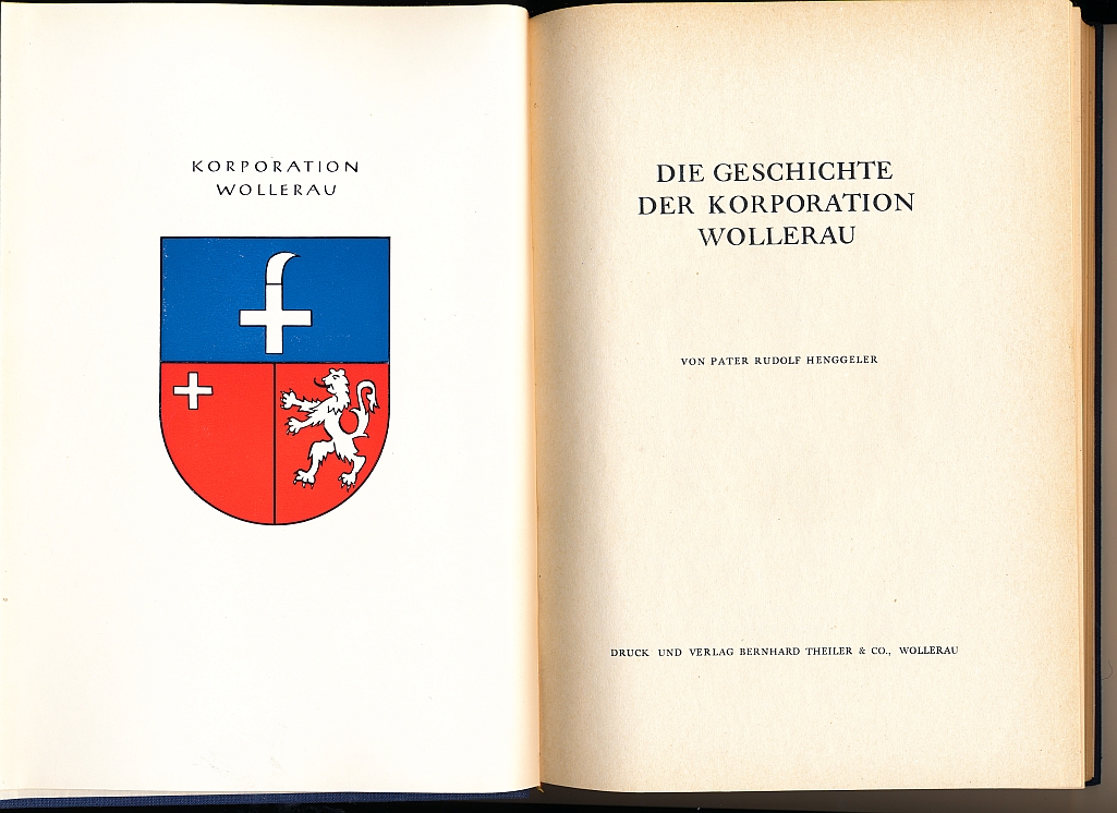P. Henggeler, Die Geschichte der Korporation Wollerau – Bild 2