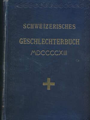 J.P. Zwicky von Gauen, Schweizerisches Geschlechterbuch 1913