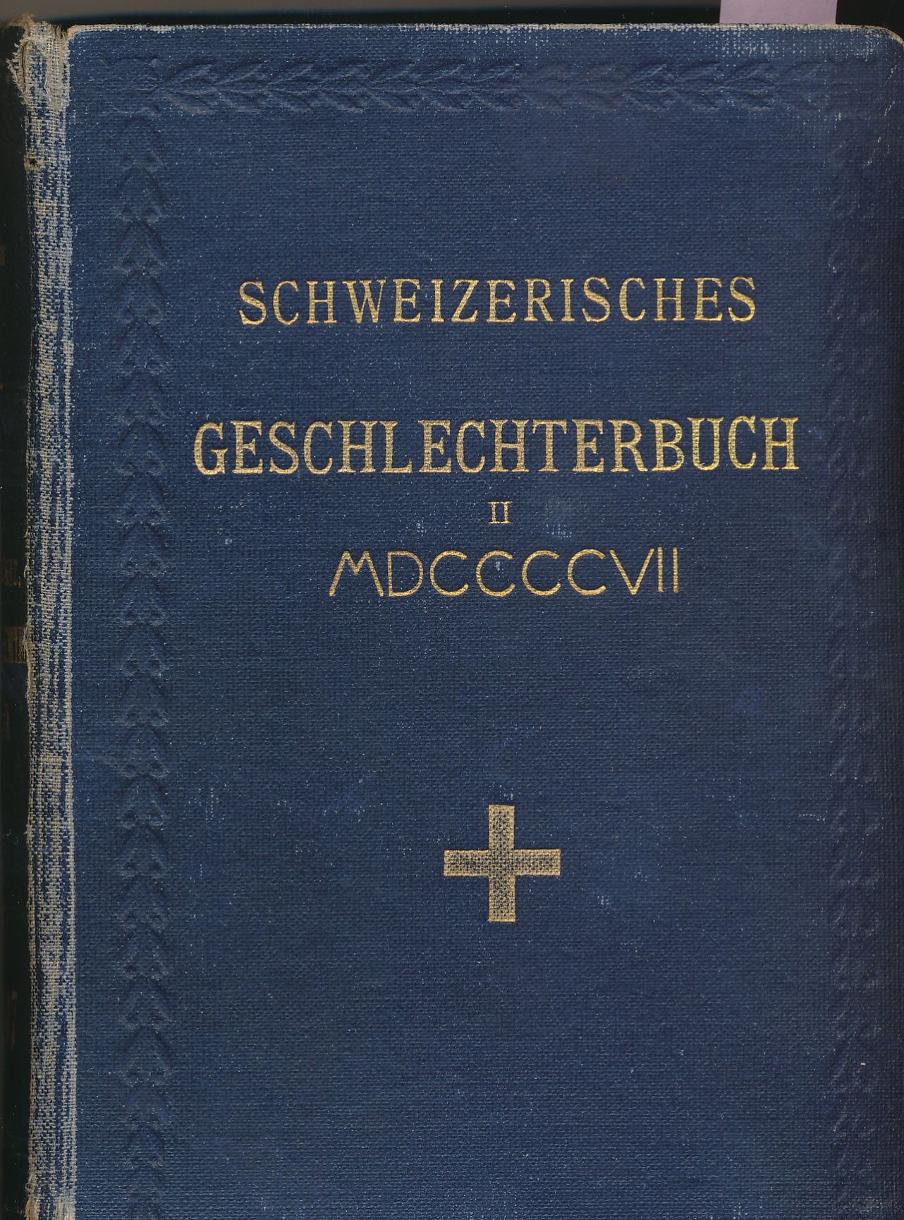 J.P. Zwicky von Gauen, Schweizerisches Geschlechterbuch Band II 1907