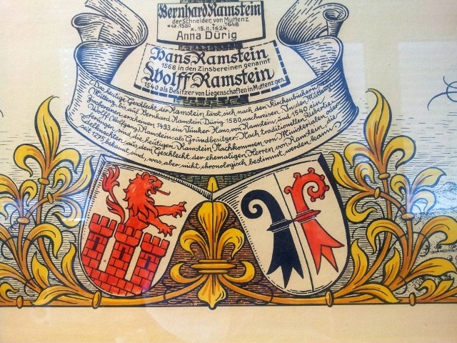 Stammbaum der Ramstein von Muttenz und Basel – Bild 2