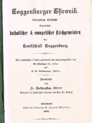 Toggenburger Chronik
