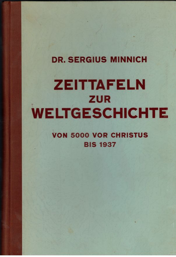 Zeittafeln zur Weltgeschichte